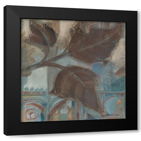 Perfect Match IV Black Modern Wood Framed Art Print by Luer, Pamela