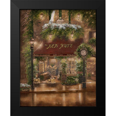 Peter Prisco Trio I Black Modern Wood Framed Art Print by Brown, Betsy