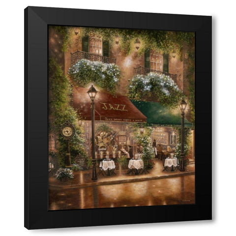 Peter Prisco Trio II Black Modern Wood Framed Art Print with Double Matting by Brown, Betsy