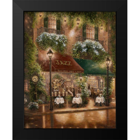 Peter Prisco Trio II Black Modern Wood Framed Art Print by Brown, Betsy