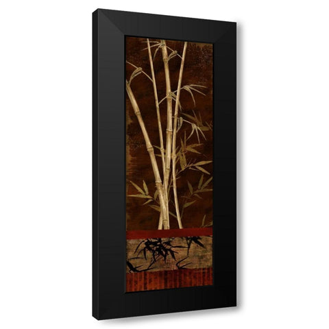 Bamboo Garden II Black Modern Wood Framed Art Print by Knutsen, Conrad