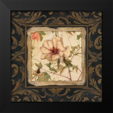 Tropical Botanique IV Black Modern Wood Framed Art Print by Robinson, Carol
