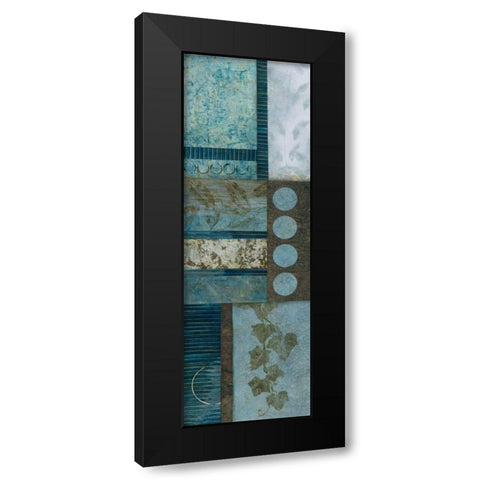 Northern Lights II Black Modern Wood Framed Art Print with Double Matting by Olson, Norm