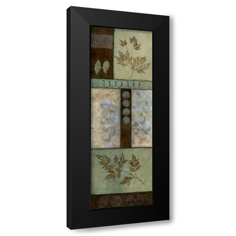 Spring Morning II Black Modern Wood Framed Art Print with Double Matting by Olson, Norm