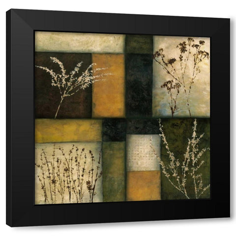 Autumn Detail I Black Modern Wood Framed Art Print by Olson, Norm