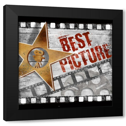 Best Picture Black Modern Wood Framed Art Print with Double Matting by Knutsen, Conrad