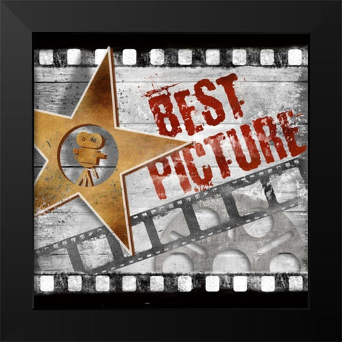 Best Picture Black Modern Wood Framed Art Print by Knutsen, Conrad