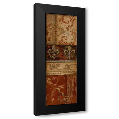Weathered Door II Black Modern Wood Framed Art Print with Double Matting by Tava Studios