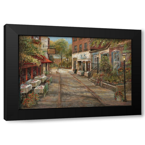 Fond Memories Black Modern Wood Framed Art Print with Double Matting by Manning, Ruane