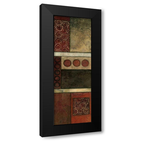 Spiced Geometric II Black Modern Wood Framed Art Print by Olson, Norm
