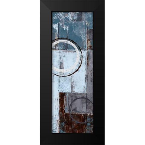 Cool Dance I Black Modern Wood Framed Art Print by Donovan, Maria