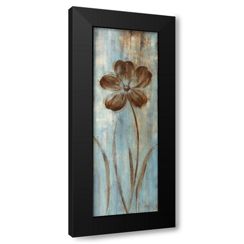 Mays Arrival II Black Modern Wood Framed Art Print with Double Matting by Nan