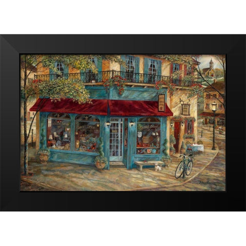 Debbies Designs Black Modern Wood Framed Art Print by Manning, Ruane