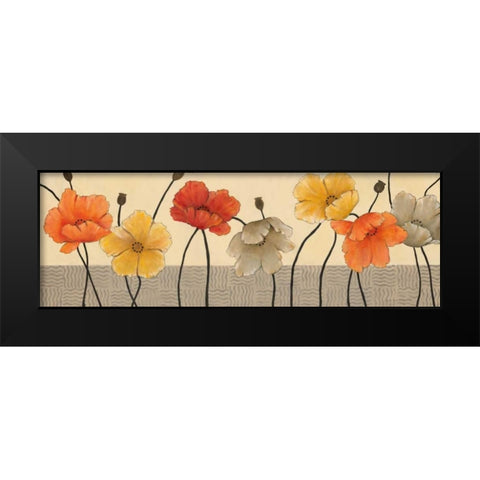 Spring Day I Black Modern Wood Framed Art Print by Robinson, Carol