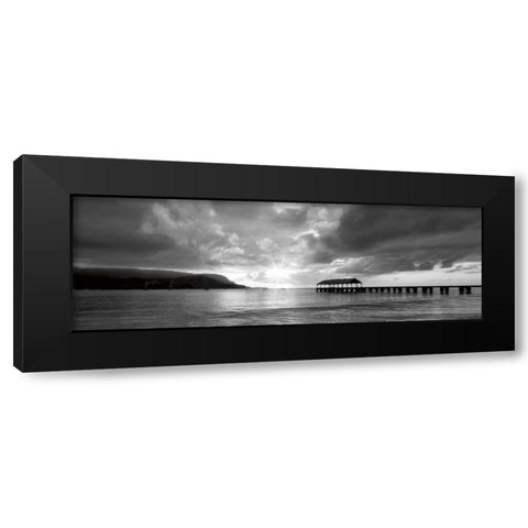 Kauai I Black Modern Wood Framed Art Print with Double Matting by Frates, Dennis