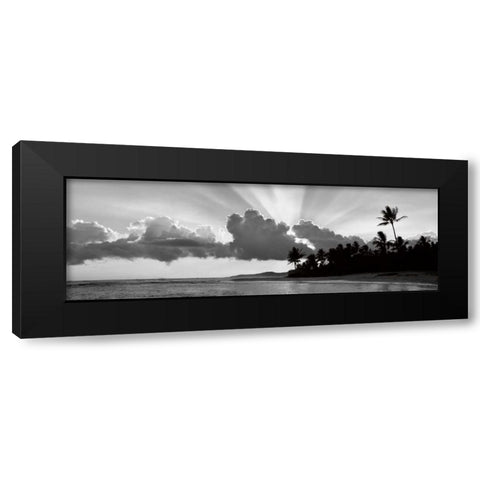 Kauai II Black Modern Wood Framed Art Print by Frates, Dennis