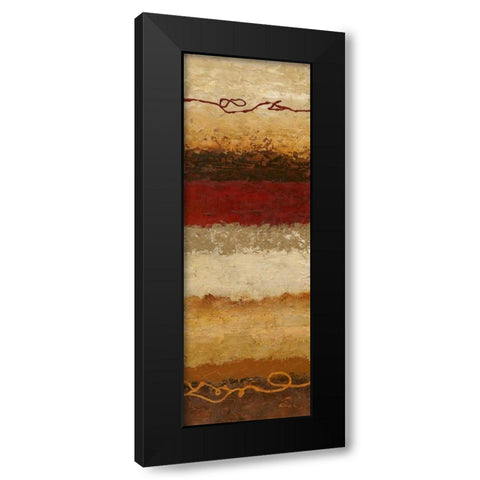 Infused II Black Modern Wood Framed Art Print with Double Matting by Olson, Norm