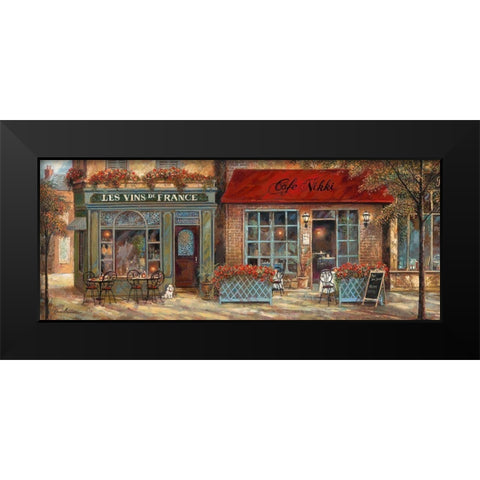 L Ambiance I Black Modern Wood Framed Art Print by Manning, Ruane