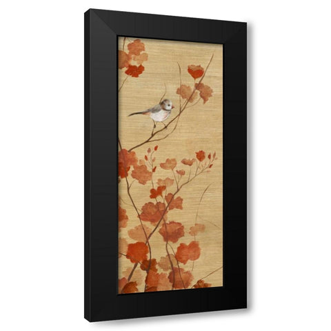 Spring Return - Detail I Black Modern Wood Framed Art Print by Tava Studios
