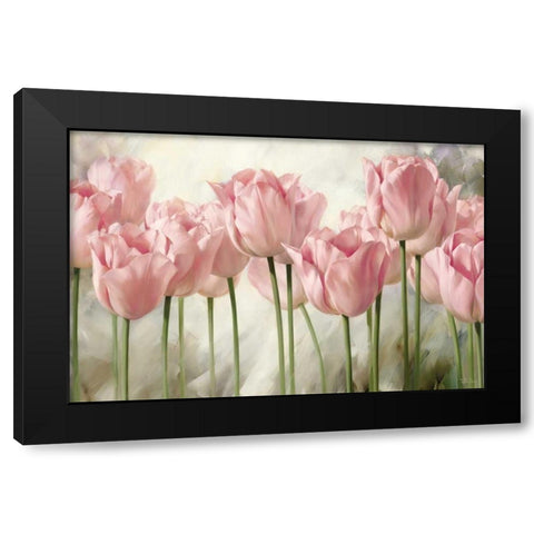 Nature Inspired I Black Modern Wood Framed Art Print with Double Matting by Levashov, Igor