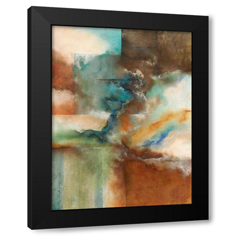 Rare Earth I Black Modern Wood Framed Art Print with Double Matting by Olson, Norm