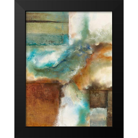 Rare Earth II Black Modern Wood Framed Art Print by Olson, Norm