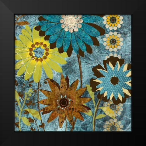 Eyes on Me II Black Modern Wood Framed Art Print by Donovan, Maria