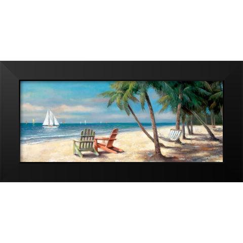Fair Island II Black Modern Wood Framed Art Print by Chiu, T.C.