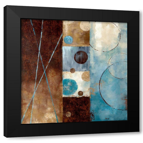 Roll With It I Black Modern Wood Framed Art Print by Nan