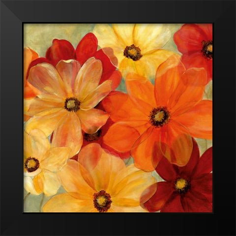 Sunshine Splash Black Modern Wood Framed Art Print by Robinson, Carol