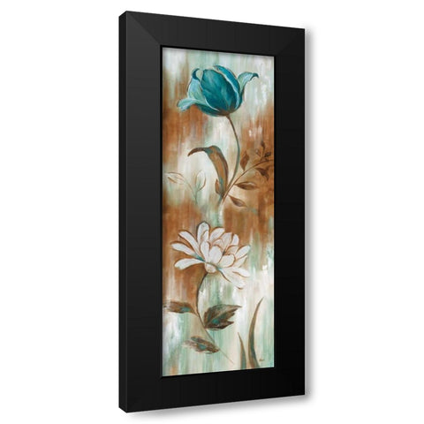 Natures Patina I Black Modern Wood Framed Art Print with Double Matting by Nan