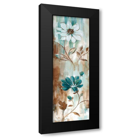 Natures Patina II Black Modern Wood Framed Art Print with Double Matting by Nan