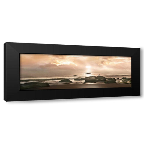 Best Seat In Black Modern Wood Framed Art Print with Double Matting by Calascibetta, Mike