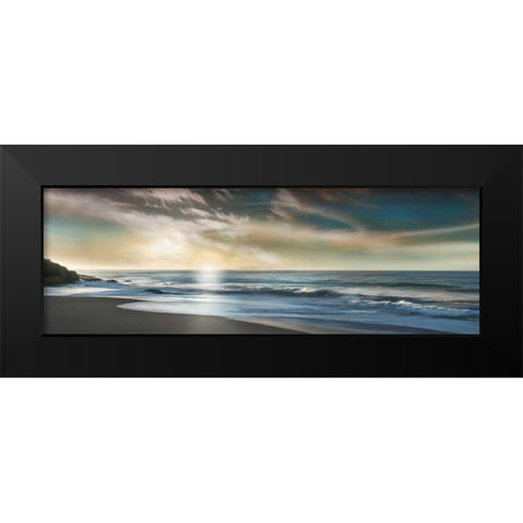 The Promise Black Modern Wood Framed Art Print by Calascibetta, Mike