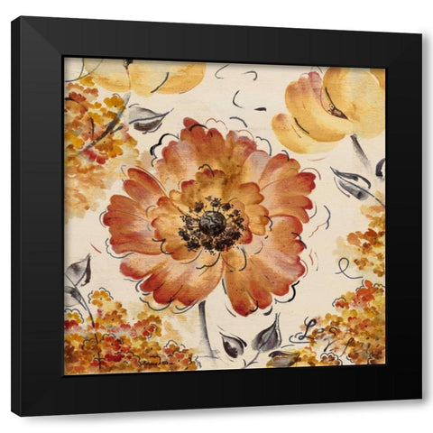 Feels Like Spring I Black Modern Wood Framed Art Print by Henson, Richard