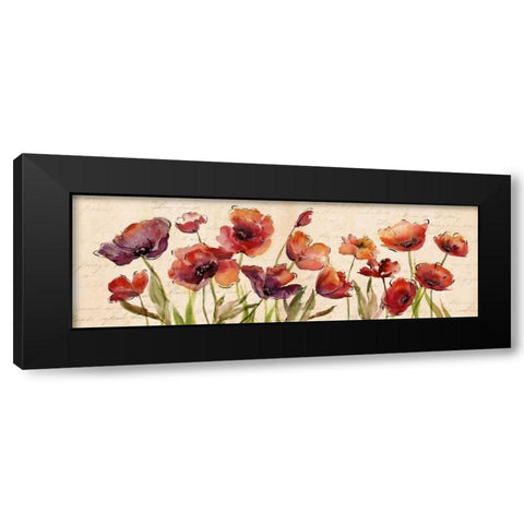 Bow To Summer I Black Modern Wood Framed Art Print with Double Matting by Knutsen, Conrad
