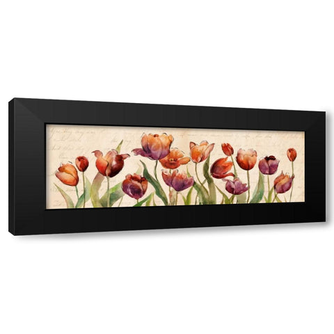 Bow To Summer II Black Modern Wood Framed Art Print by Knutsen, Conrad