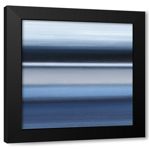 Indigo I Black Modern Wood Framed Art Print by Jill, Susan