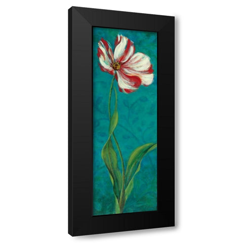 Sultans Garden I Black Modern Wood Framed Art Print with Double Matting by Donovan, Maria
