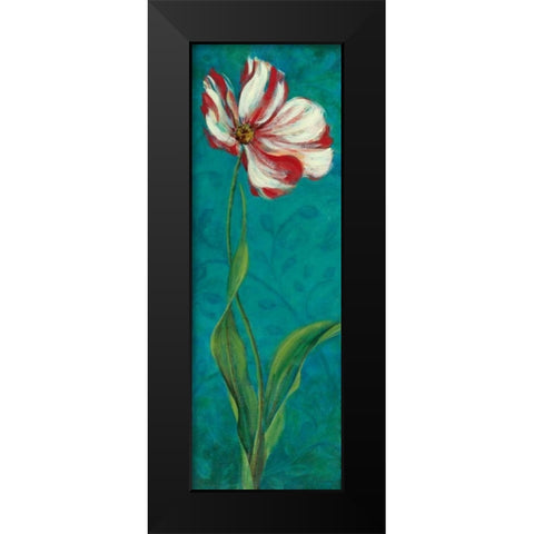 Sultans Garden I Black Modern Wood Framed Art Print by Donovan, Maria