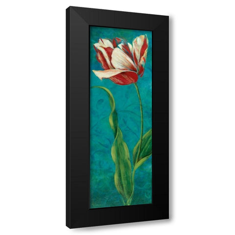 Sultans Garden II Black Modern Wood Framed Art Print with Double Matting by Donovan, Maria