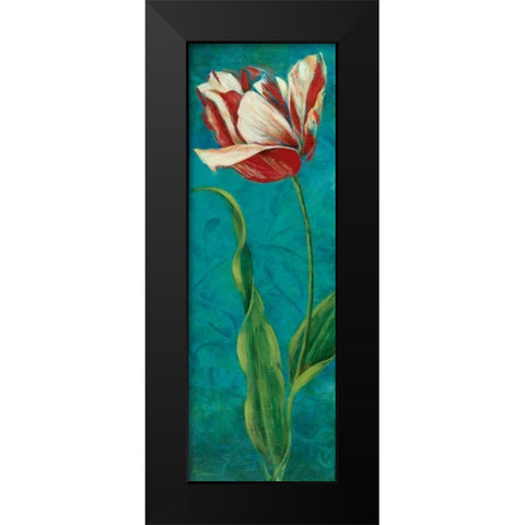 Sultans Garden II Black Modern Wood Framed Art Print by Donovan, Maria