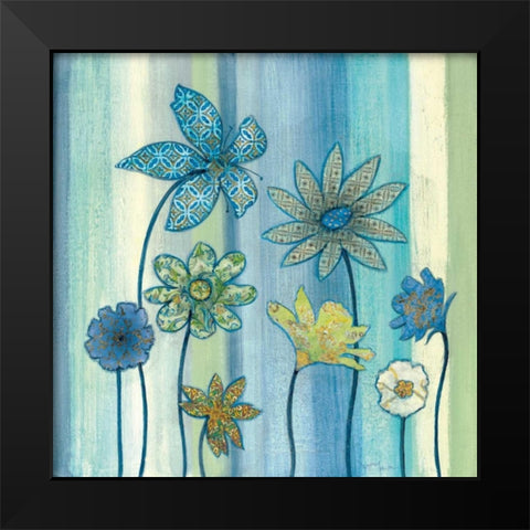 Nigellas Arrangement I Black Modern Wood Framed Art Print by Tava Studios