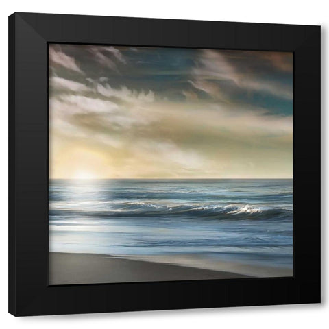 Suns Dying Black Modern Wood Framed Art Print by Calascibetta, Mike