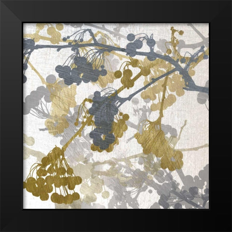 Berry Tree Black Modern Wood Framed Art Print by Craven, Katrina