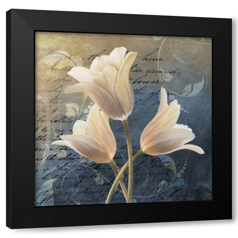 Sweet Breeze II Black Modern Wood Framed Art Print with Double Matting by Knutsen, Conrad