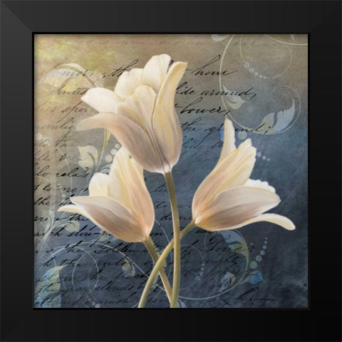 Sweet Breeze II Black Modern Wood Framed Art Print by Knutsen, Conrad