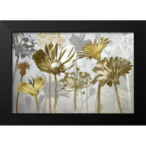 Summers Field Black Modern Wood Framed Art Print by Craven, Katrina