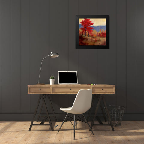 Fall Splendor I Black Modern Wood Framed Art Print by Margulis, Karen
