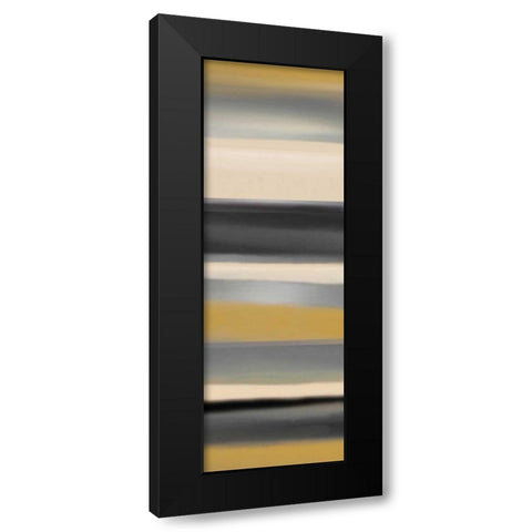 Golden Dawn I Black Modern Wood Framed Art Print by Jill, Susan